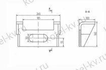 Кронштейн Т 160.00.001 А